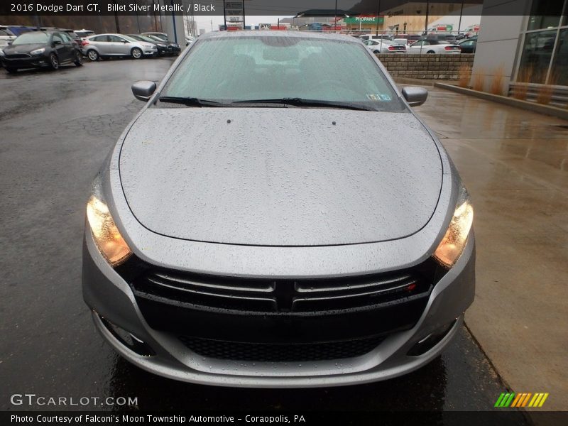 Billet Silver Metallic / Black 2016 Dodge Dart GT
