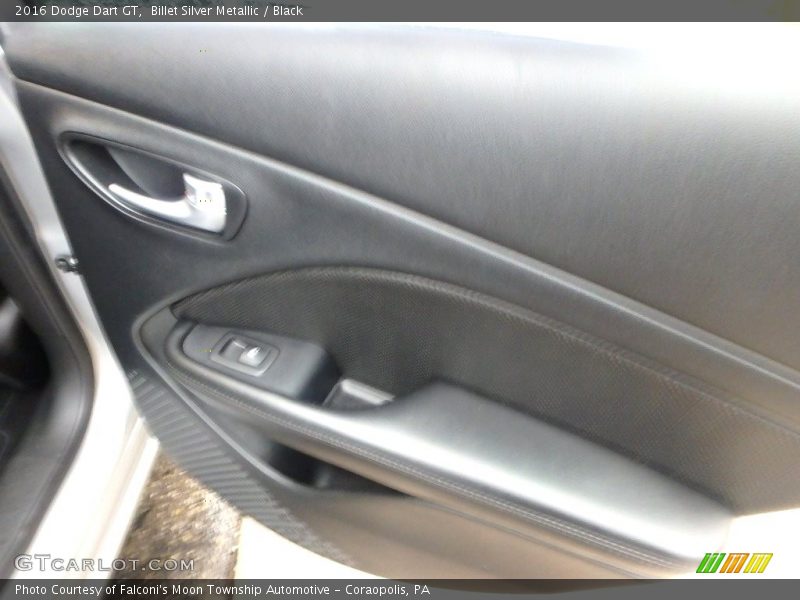 Billet Silver Metallic / Black 2016 Dodge Dart GT