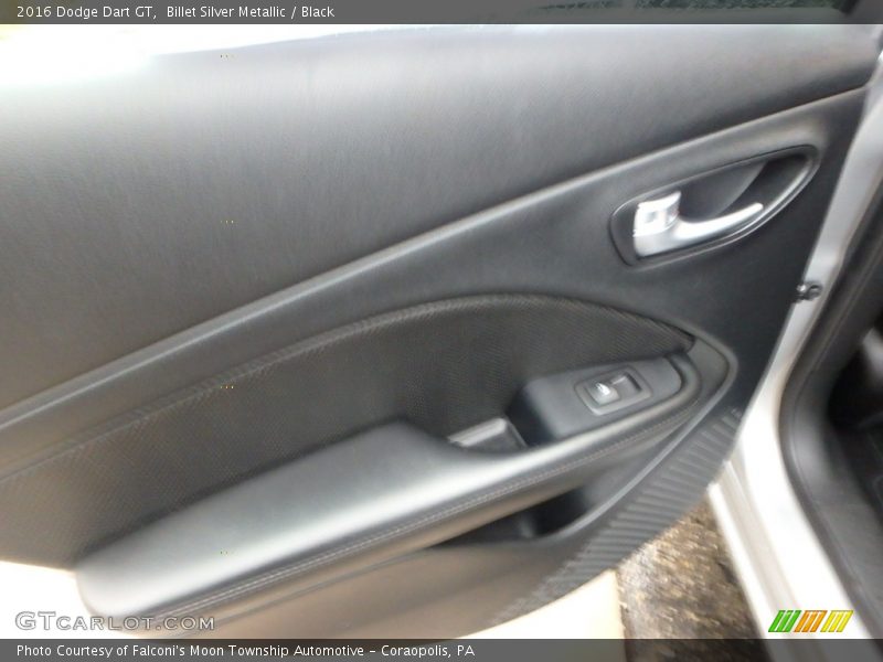 Billet Silver Metallic / Black 2016 Dodge Dart GT