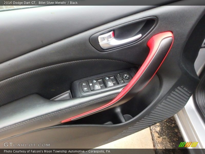Billet Silver Metallic / Black 2016 Dodge Dart GT