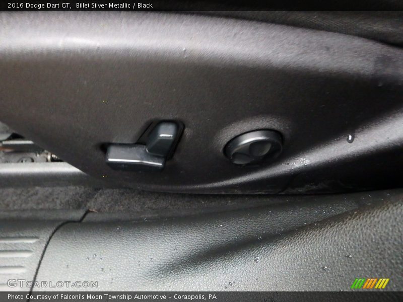 Billet Silver Metallic / Black 2016 Dodge Dart GT