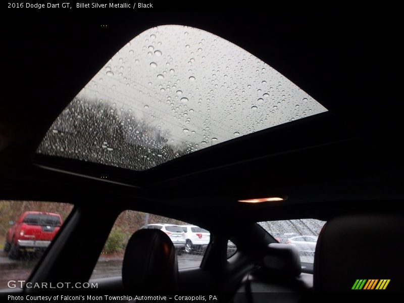 Billet Silver Metallic / Black 2016 Dodge Dart GT