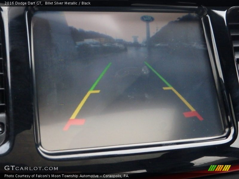 Billet Silver Metallic / Black 2016 Dodge Dart GT