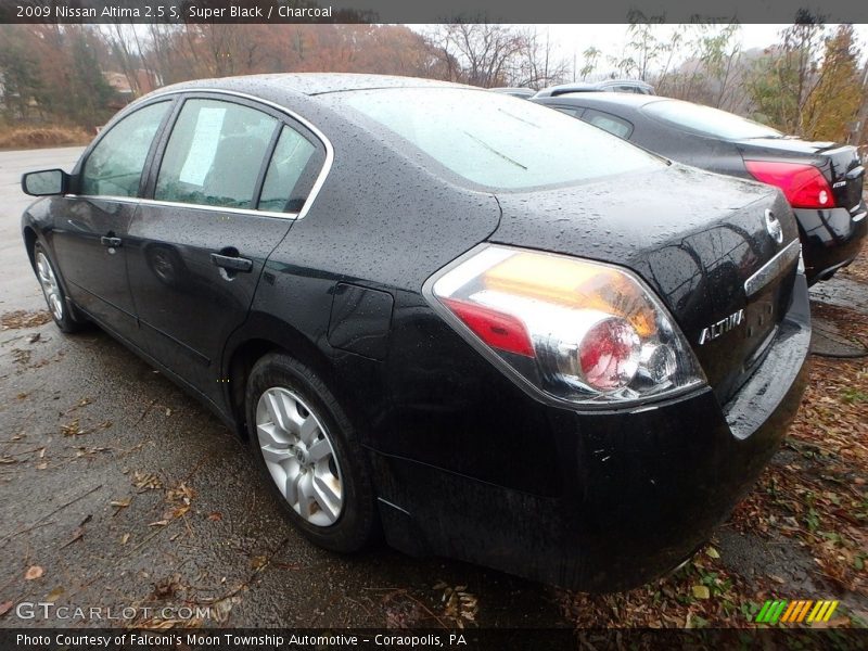 Super Black / Charcoal 2009 Nissan Altima 2.5 S