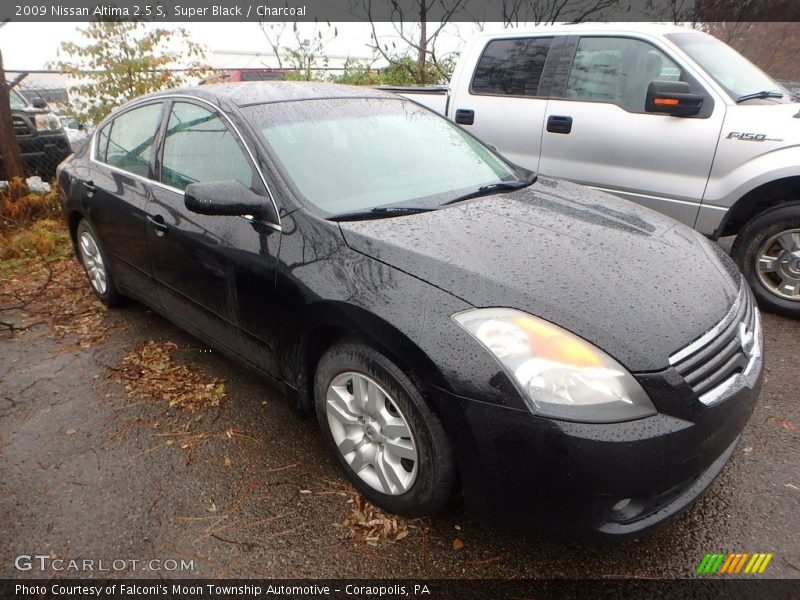 Super Black / Charcoal 2009 Nissan Altima 2.5 S