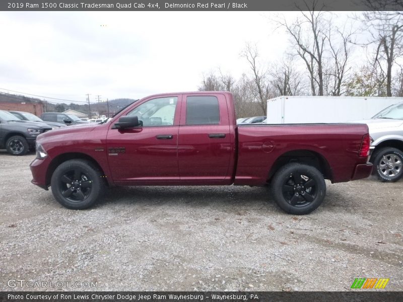 Delmonico Red Pearl / Black 2019 Ram 1500 Classic Tradesman Quad Cab 4x4
