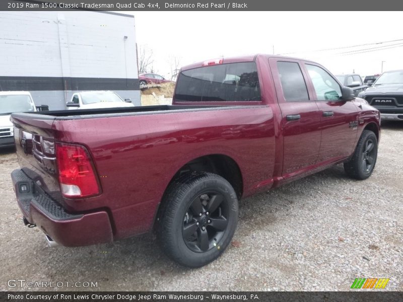 Delmonico Red Pearl / Black 2019 Ram 1500 Classic Tradesman Quad Cab 4x4