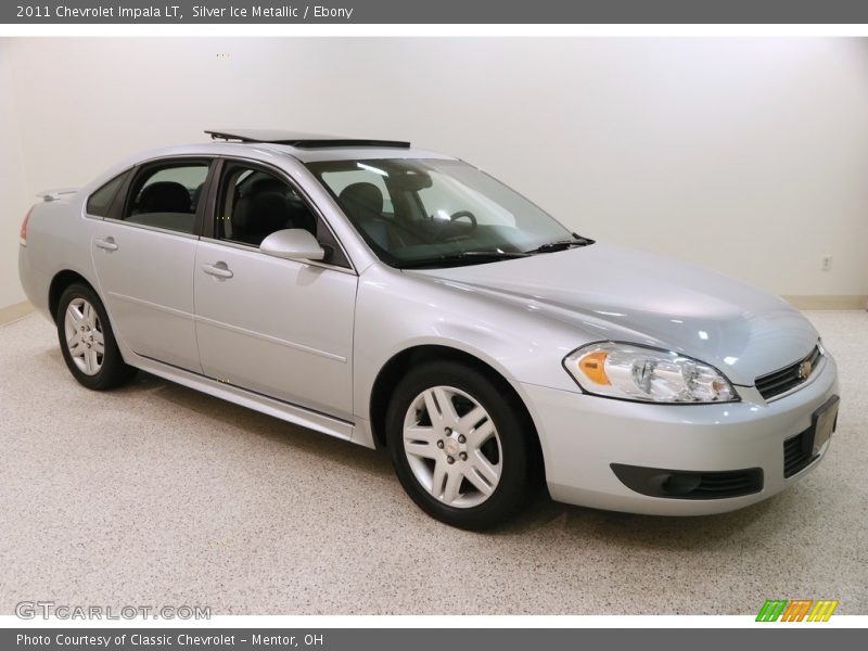 Silver Ice Metallic / Ebony 2011 Chevrolet Impala LT