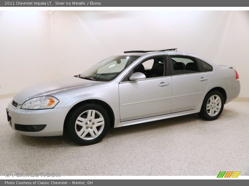 Silver Ice Metallic / Ebony 2011 Chevrolet Impala LT
