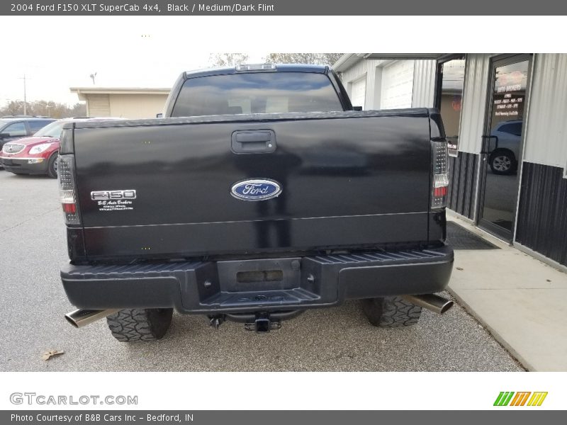 Black / Medium/Dark Flint 2004 Ford F150 XLT SuperCab 4x4