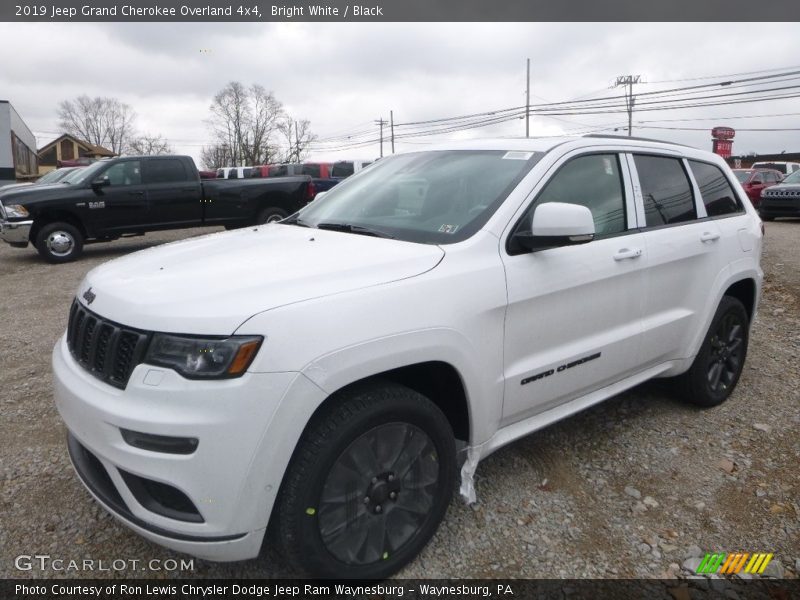 Bright White / Black 2019 Jeep Grand Cherokee Overland 4x4