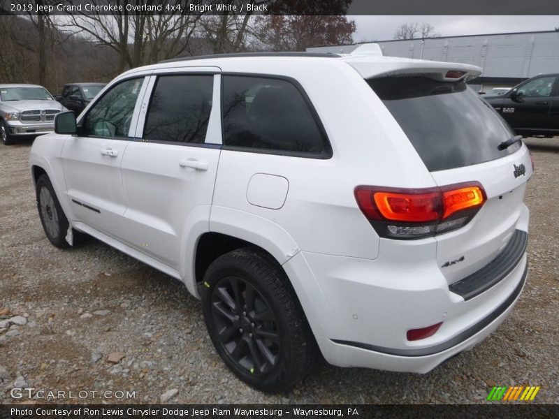 Bright White / Black 2019 Jeep Grand Cherokee Overland 4x4