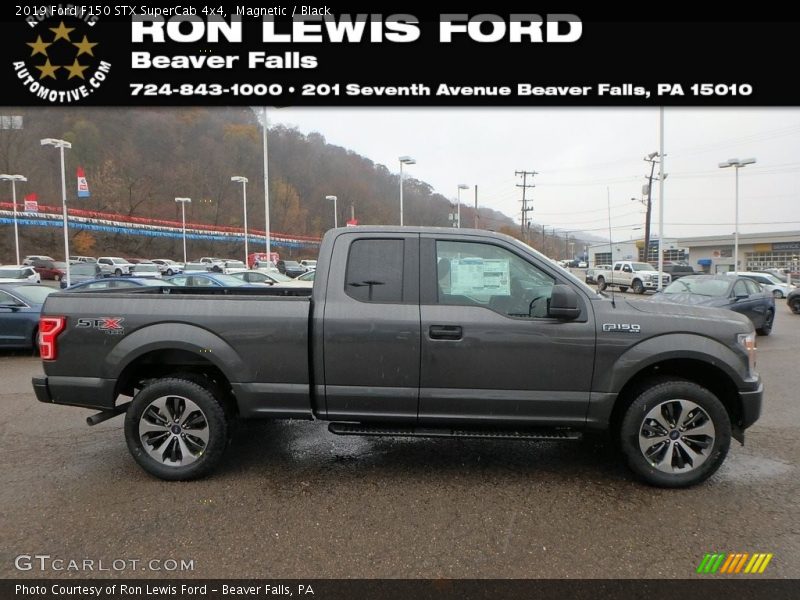 Magnetic / Black 2019 Ford F150 STX SuperCab 4x4