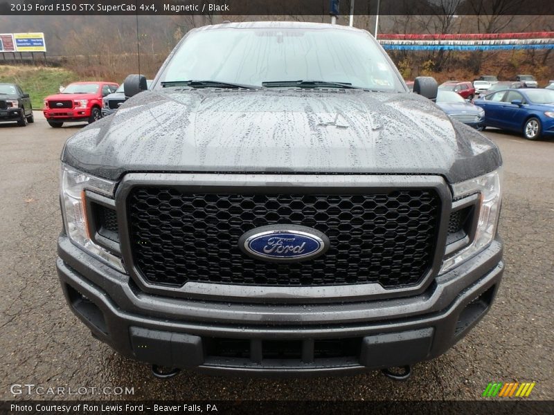 Magnetic / Black 2019 Ford F150 STX SuperCab 4x4