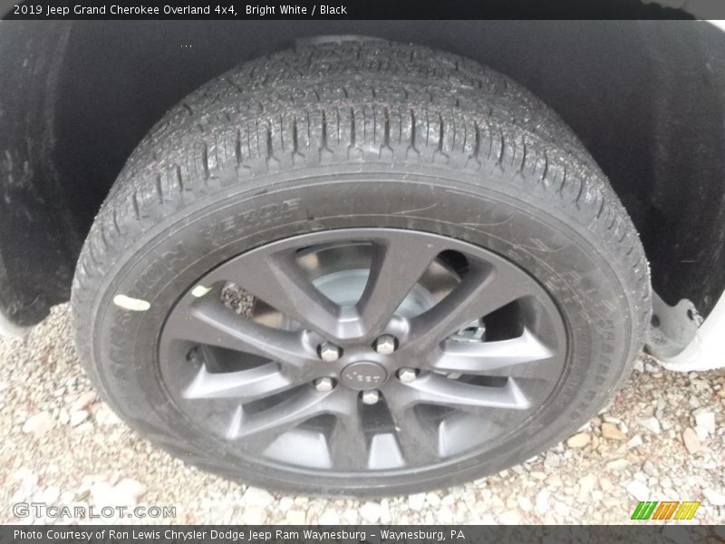 Bright White / Black 2019 Jeep Grand Cherokee Overland 4x4