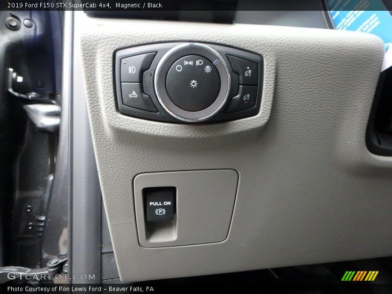 Controls of 2019 F150 STX SuperCab 4x4