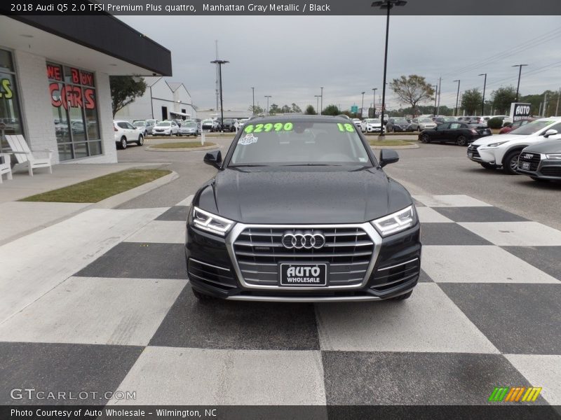 Manhattan Gray Metallic / Black 2018 Audi Q5 2.0 TFSI Premium Plus quattro