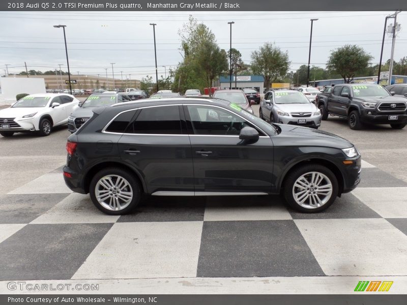 Manhattan Gray Metallic / Black 2018 Audi Q5 2.0 TFSI Premium Plus quattro