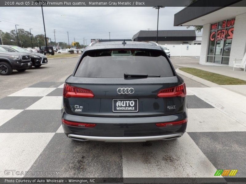 Manhattan Gray Metallic / Black 2018 Audi Q5 2.0 TFSI Premium Plus quattro
