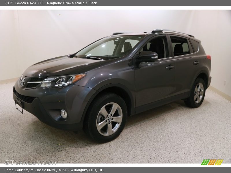 Magnetic Gray Metallic / Black 2015 Toyota RAV4 XLE