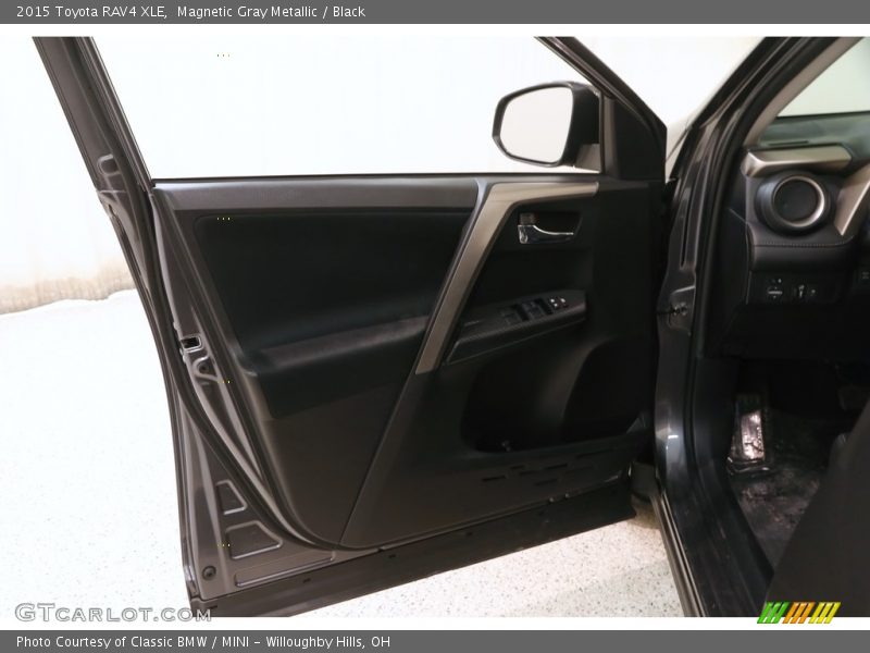Magnetic Gray Metallic / Black 2015 Toyota RAV4 XLE
