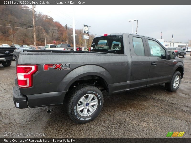 Magnetic / Earth Gray 2018 Ford F150 XL SuperCab 4x4