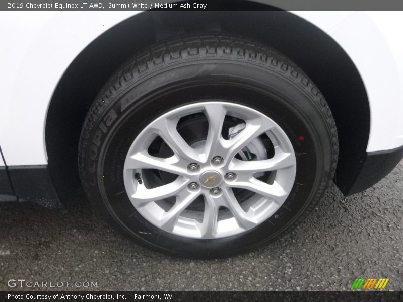 Summit White / Medium Ash Gray 2019 Chevrolet Equinox LT AWD