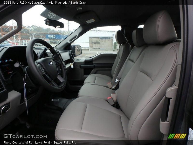 Magnetic / Earth Gray 2018 Ford F150 XL SuperCab 4x4