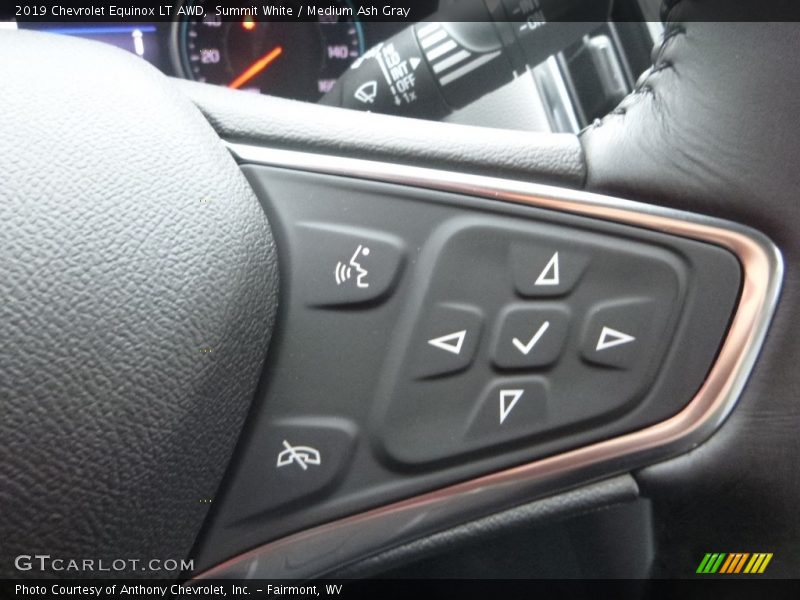 Summit White / Medium Ash Gray 2019 Chevrolet Equinox LT AWD