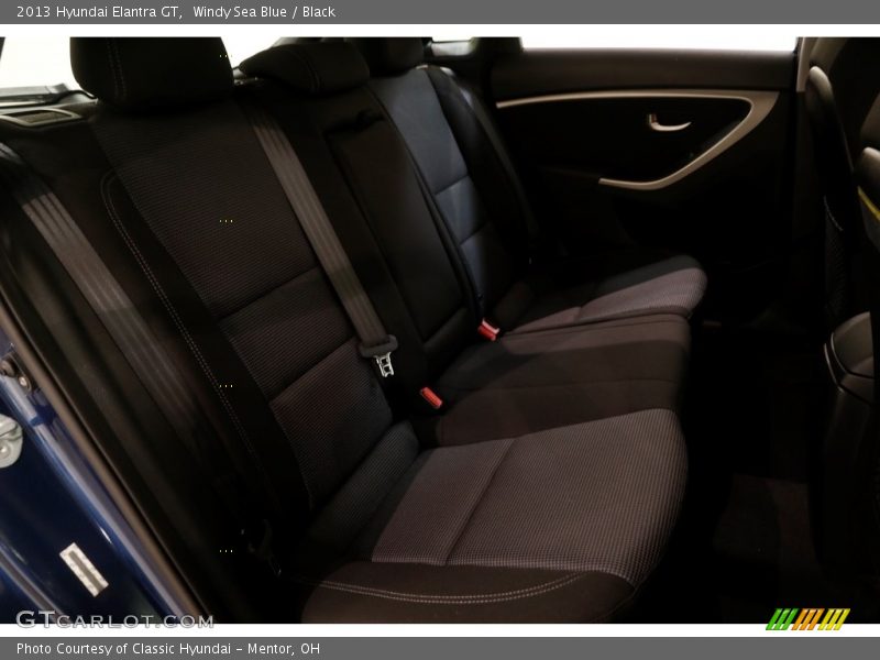 Windy Sea Blue / Black 2013 Hyundai Elantra GT