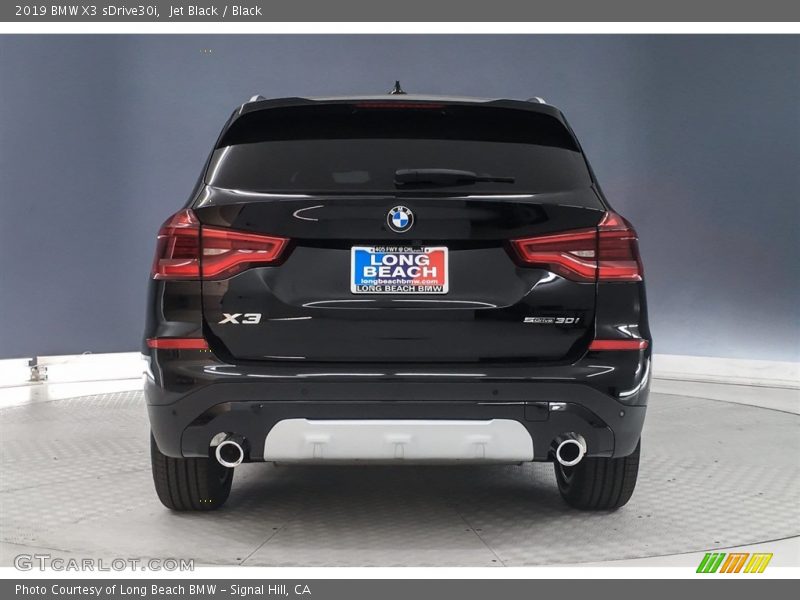 Jet Black / Black 2019 BMW X3 sDrive30i
