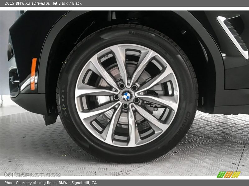 Jet Black / Black 2019 BMW X3 sDrive30i
