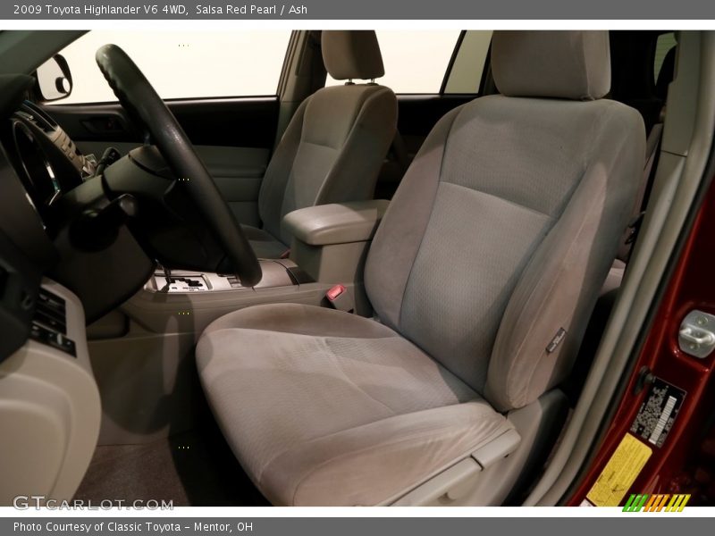 Salsa Red Pearl / Ash 2009 Toyota Highlander V6 4WD