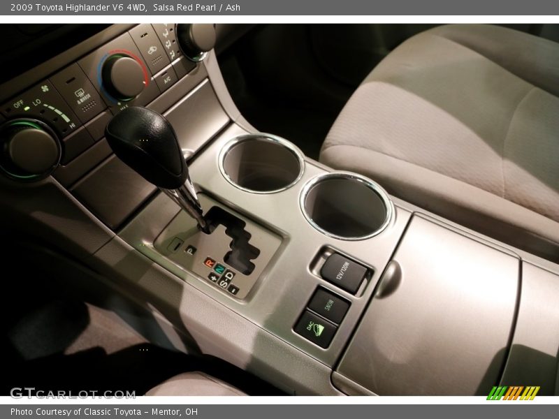 Salsa Red Pearl / Ash 2009 Toyota Highlander V6 4WD