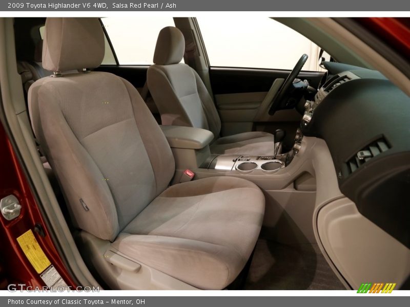 Salsa Red Pearl / Ash 2009 Toyota Highlander V6 4WD