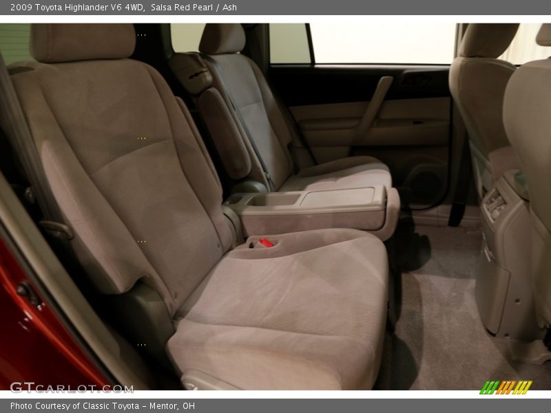 Salsa Red Pearl / Ash 2009 Toyota Highlander V6 4WD