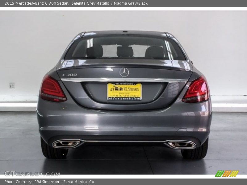 Selenite Grey Metallic / Magma Grey/Black 2019 Mercedes-Benz C 300 Sedan