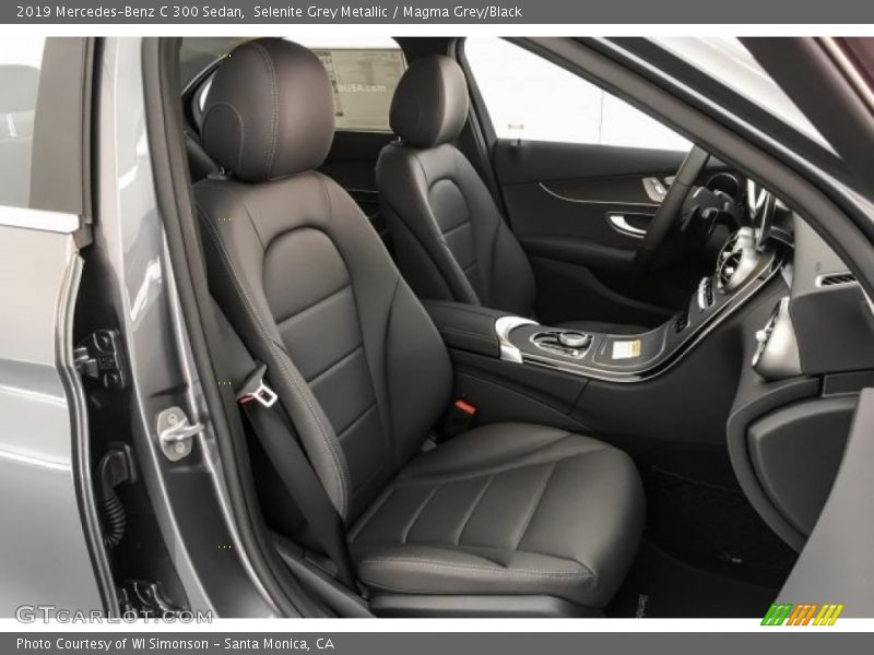 Selenite Grey Metallic / Magma Grey/Black 2019 Mercedes-Benz C 300 Sedan