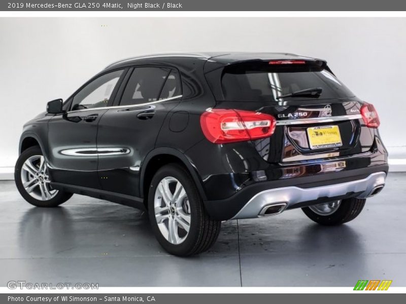 Night Black / Black 2019 Mercedes-Benz GLA 250 4Matic