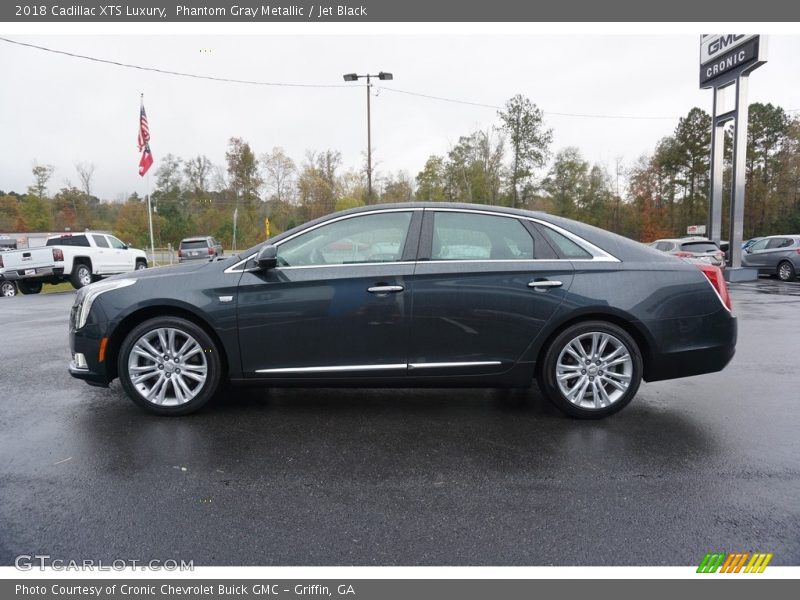 Phantom Gray Metallic / Jet Black 2018 Cadillac XTS Luxury