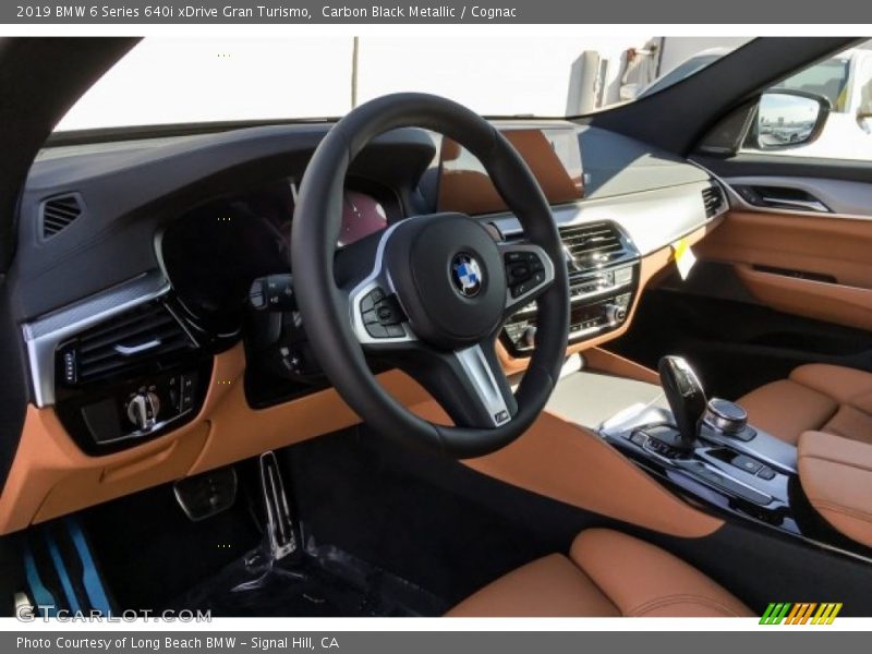 Carbon Black Metallic / Cognac 2019 BMW 6 Series 640i xDrive Gran Turismo