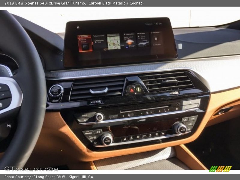 Carbon Black Metallic / Cognac 2019 BMW 6 Series 640i xDrive Gran Turismo