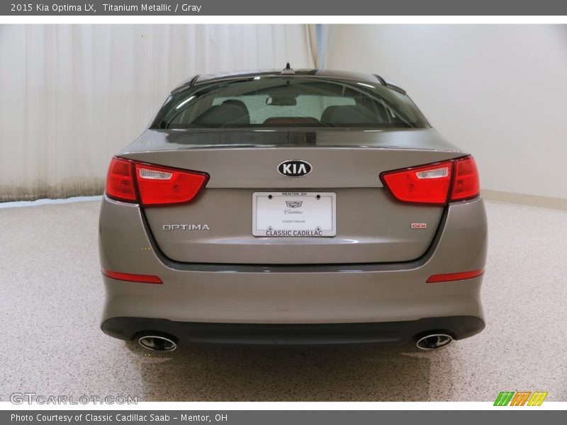 Titanium Metallic / Gray 2015 Kia Optima LX