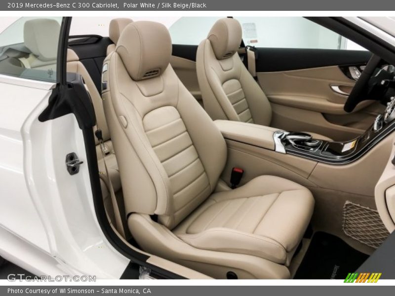 Polar White / Silk Beige/Black 2019 Mercedes-Benz C 300 Cabriolet