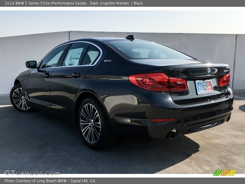 Dark Graphite Metallic / Black 2019 BMW 5 Series 530e iPerformance Sedan