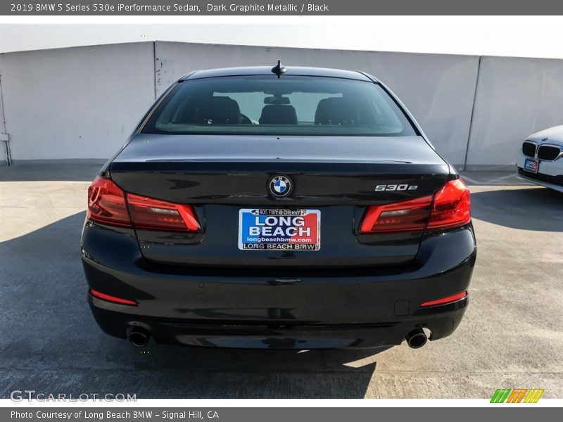 Dark Graphite Metallic / Black 2019 BMW 5 Series 530e iPerformance Sedan