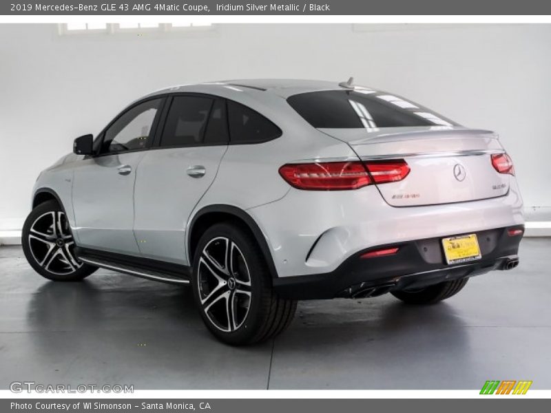 Iridium Silver Metallic / Black 2019 Mercedes-Benz GLE 43 AMG 4Matic Coupe