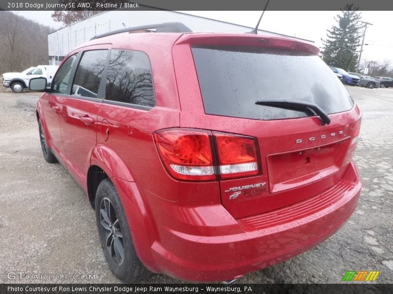 Redline / Black 2018 Dodge Journey SE AWD