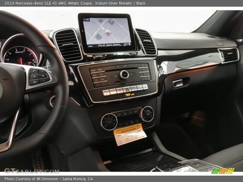 Dashboard of 2019 GLE 43 AMG 4Matic Coupe