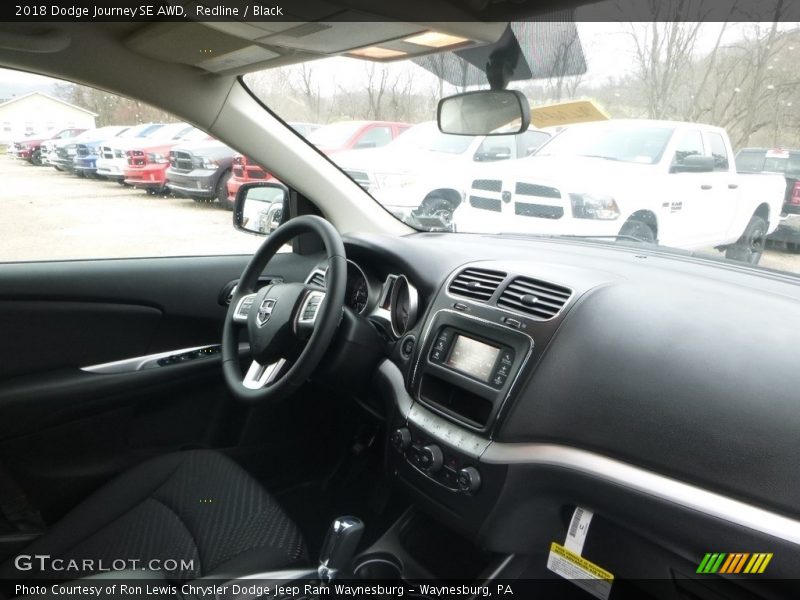 Redline / Black 2018 Dodge Journey SE AWD